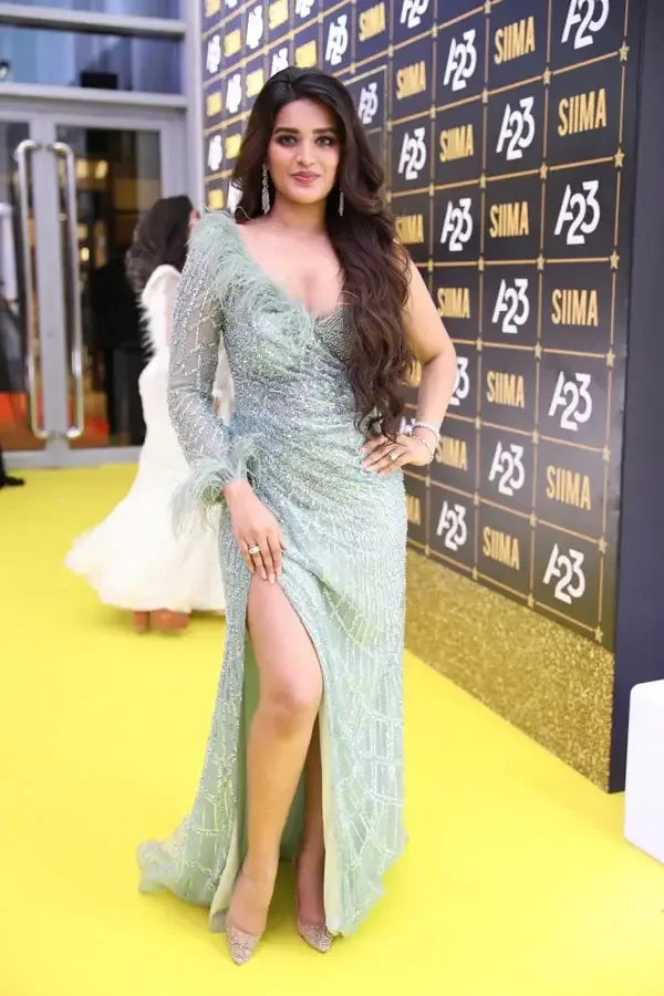 Indian Actress Nidhi Agarwal Images at Siima awards 2023